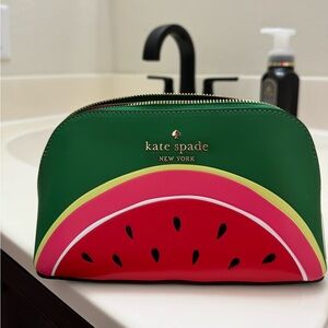 Kate Spade Watermelon Makeup Bag